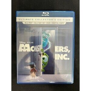 Monsters, Inc. - Blu-ray/DVD, 2013, 5-Disc Set, Includes Digital Copy 3D
